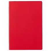 Ежедневник Escalada «Травертин», красный, 160 листов, недатированный, А5