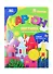 Картон цветной 08цв 08л А4 "Разноцветные домики" с рисунком, карт.папка - 0