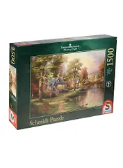 Паззл Schmidt 1500эл 836*588мм Томас Кинкейд "На берегу озера" 57452