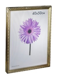 Фоторамка пластик 40*50 "Dorothy" серебряная, 100 рамок
