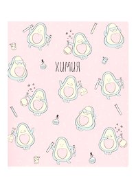 Тетрадь предметная «Avocado. Химия» 48 листов в клетку, со справочными материалами - Be Smart
