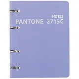 Тетрадь на кольцах в клетку Listoff, "Pantone line 2715С", 120 листов