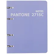 Тетрадь на кольцах в клетку Listoff, "Pantone line 2715С", 120 листов