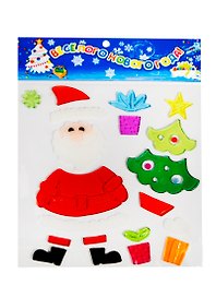 Игрушка разв. Altacto Creative Дед Мороз и Елочка (ACR1504-130) (20х20х0,3см) (упаковка)