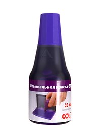 Краска штемпельная фиолетовая, 25мл, Colop