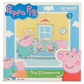 Пазл «Peppa Pig» 25 элементов, Origami - 1