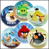 Тарелки бумажные ламинированные Angry Birds (23см) (6 шт) (6025557)