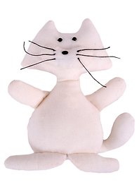 Основа для декора - кот, 15 x 15 см