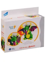 Набор для детской лепки ТМ GENIO KIDS-ART "Дракон" (TA1075)