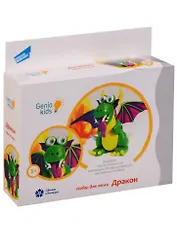 Набор для детской лепки ТМ GENIO KIDS-ART "Дракон" (TA1075)