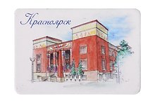 Магнит картон Краеведческий музей (Красноярск) (МК/101/002)