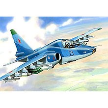 Сборная модель ЗВЕЗДА, Самолет, Су- 39, 1:72