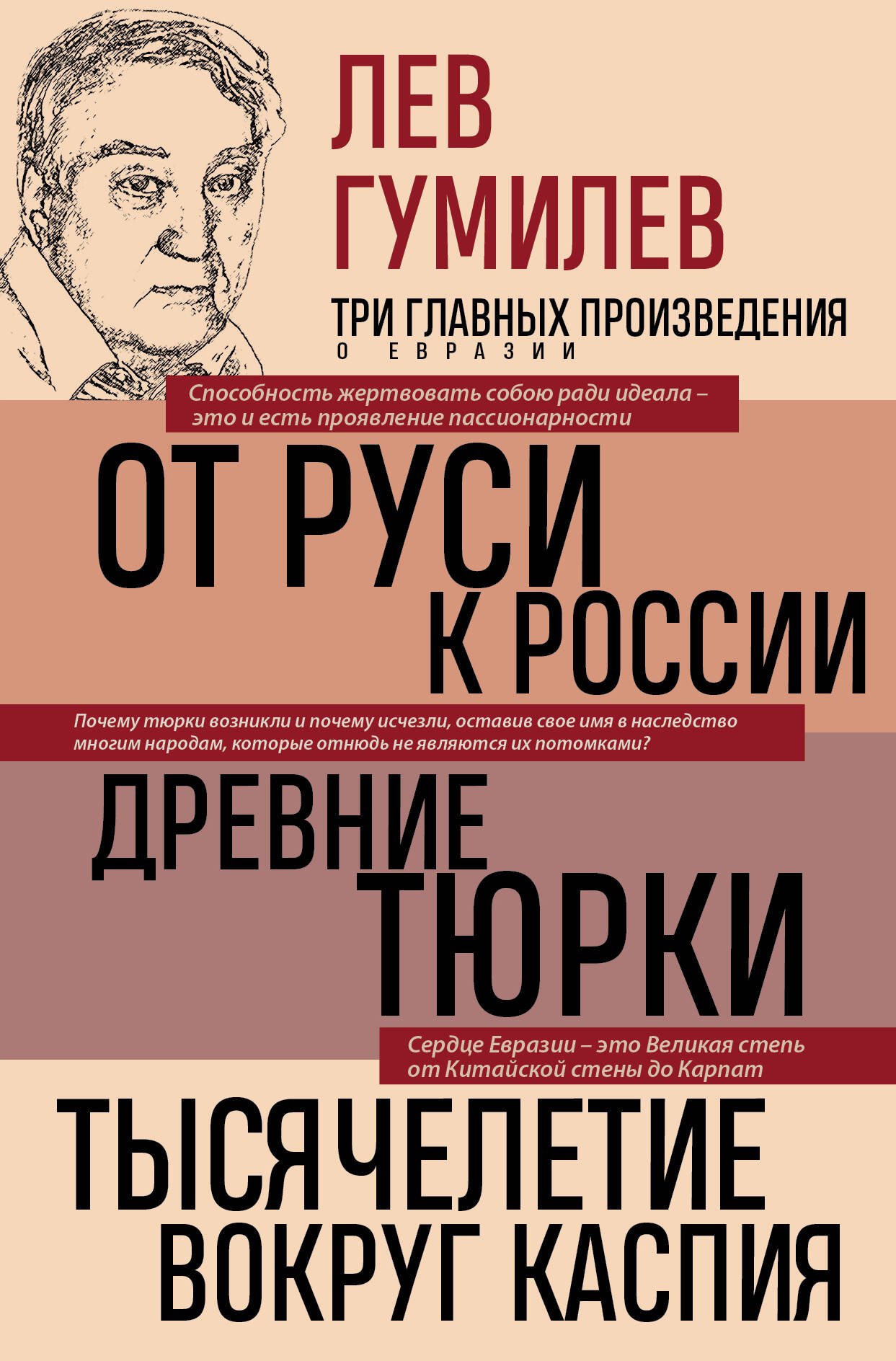 

Лев Гумилев. От Руси к России. Древние тюрки. Тысячелетие вокруг Каспия