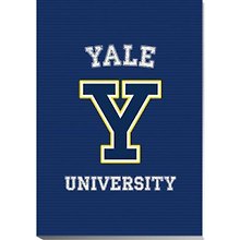Блокнот А5 60л кл. "Yale. Blue" склейка, блок офсет, мел.картон, ассорти, Премьера