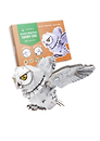 3D пазл Makebug «Белая сова», линейка Bring Nature Home. Арт. MB-B-0009