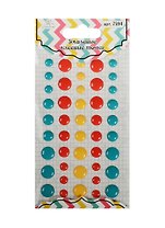 Эмалевые клеевые точки (7594) (45шт.) (Рукоделие) (3+) (упаковка)