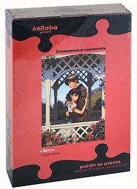 Деревянный пазл «Лето», Collaba puzzle