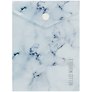 Папка -конверт «Hello Marble» А6 на кнопке, вертикальная
