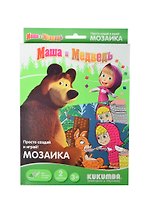Набор Маша и Медведь Маша и белка (0072013) (2 карточки) (Мозаика) (3+)