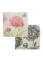 Набор салфеток для декупажа Пионы (2318 Ц/2892 Ц) (6/9000024801318)