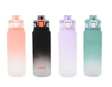 Бутылка матовая Running в ассортименте (пластик) (950мл) (12-16484-202405-B8)