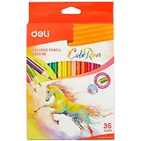 Карандаши цветные Deli, Color Run, 36 цветов
