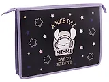 Папка для тетрадей А4 "Mi-Mi Bunny" 24,5*34*4см пластик, молния