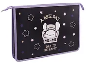 Папка для тетрадей А4 "Mi-Mi Bunny" 24,5*34*4см пластик, молния
