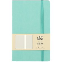 Книга для записей А5 96л кл. "Joy Book. Летние грезы" иск.кожа, тв.переплет, ляссе, резинка, инд.уп.