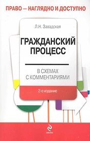 Гражданский процесс в схемах с комментариями. / 2-е изд., перераб. и доп.