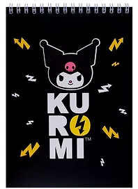 Блокнот "Kuromi-5", А6, клетка, 60 листов