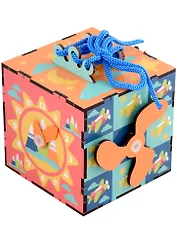 Развивающая игра. Обучающая доска "Бизикуб. Кашалот"