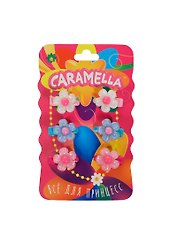Набор клипов для волос Цветы (23980) (6шт) (Caramella) (упаковка)