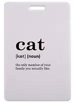 Чехол для карточек Cat (словарь)