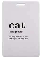 Чехол для карточек Cat (словарь)