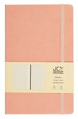 Книга для записей «Персиковый пух», А5, 96 листов, линованная, искусcтвенная кожа, с ляссе, Joy Book - 0