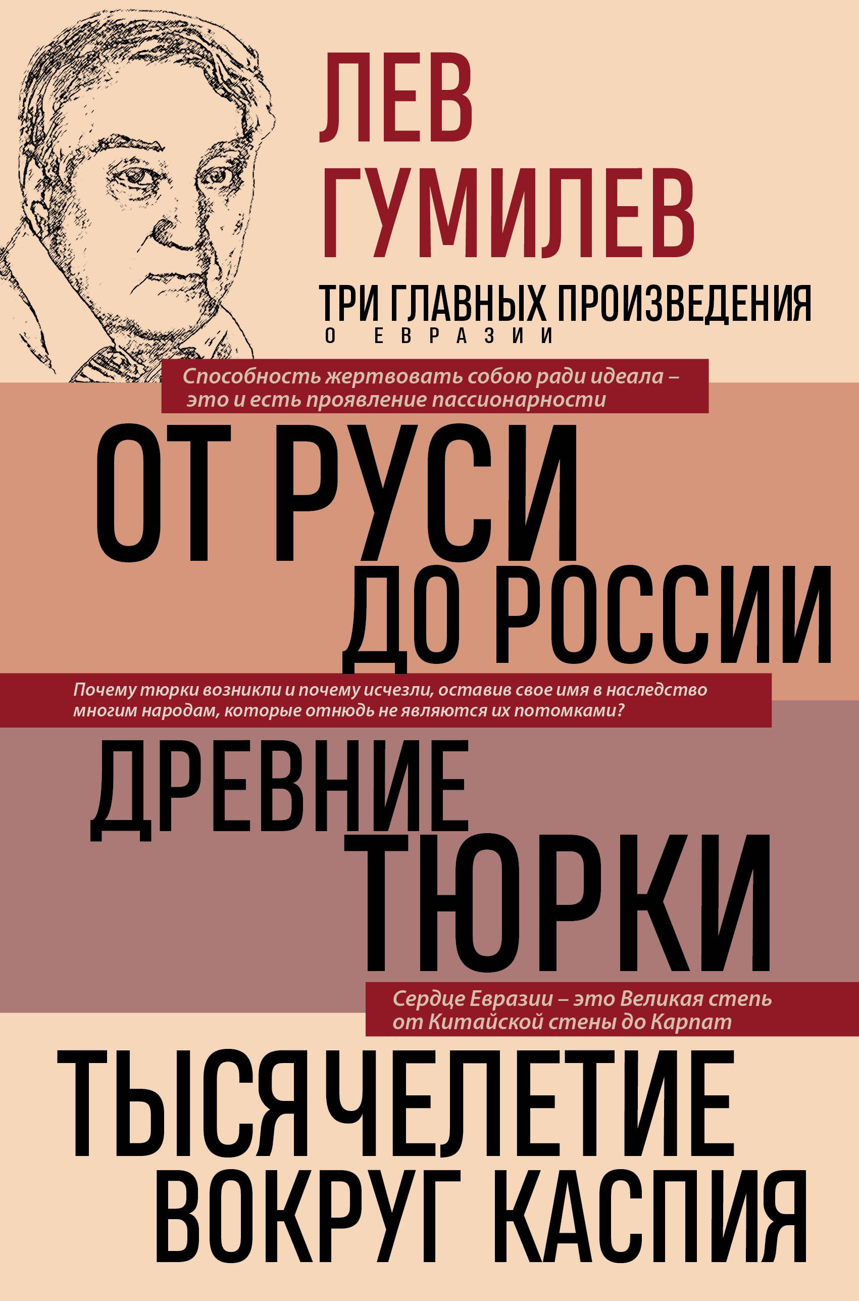  Лев Гумилев. От Руси к России. Древние тюрки. Тысячелетие вокруг Каспия