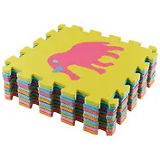 Коврик-пазл из EVA (29х29 см) (10 листов) (животные) (15-01428-4)