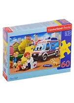 Пазл Castorland 60 деталей MIDI 32*23см Первая помощь