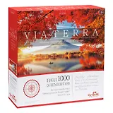 Пазл Via-Terra "Восход на озере Кавагучико", 1000 элементов