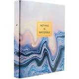 Папка на 2 кольца "Laser marble",  А4