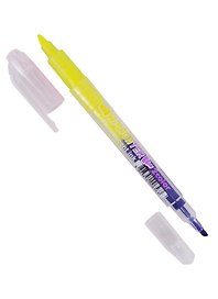 Текстовыделитель «Multi Hi-Lighter Twin» жёлтый, фиолетовый 3/2 мм, двухсторонний, Crown