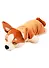 Мягкая игрушка Корги Сплюша лежачая, 50 см., СмолТойс - 0