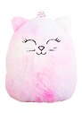 Мягкая игрушка Котик, единорог градиент (38х30)