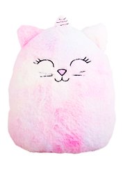 Мягкая игрушка Котик, единорог градиент (38х30)