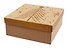 Коробка подарочная "Craft snowflaces" 18*18*7,5см, Новый год, картон - 2