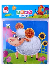 Мягкие пазлы 2в1 "Ферма" / "Farm" 9+16 элементов