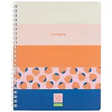 Тетрадь в клетку Hatber, "Ягодки", 96 листов, в ассортименте