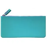 Пенал школьный Феникс+ Бирюзовый без наполнения, 20*10см, силикон