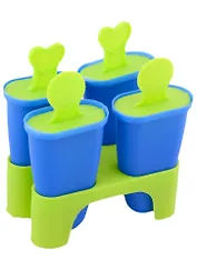 Набор формочек для мороженого Кьют (4 шт) (пластик) (10х6х13)